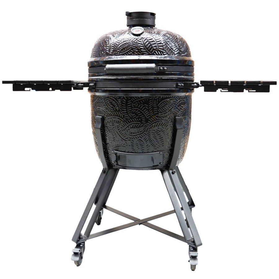 bc-cha-1070-raviday-barbecue-ceramique-barbecook-kamado-kamal-53.jpg Barbecook Kamal 2.0 Kamado-Grill - Large Glänzend – Image 1