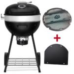 Napoleon Kettle Pro 57 Phantom Holzkohlegrill mit Grillrost + Plancha gratis