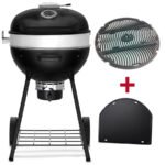 Napoleon Kettle Pro Phantom Holzkohlegrill-Set + Abdeckhaube + Anzündkamin + Bürste – Image 2