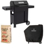 Masterbuilt AutoIgnite 545 Grill + Abdeckhaube + Kohle