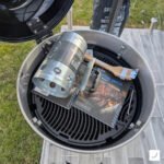 Napoleon Holzkohlegrill Rodeo Kettle Pro 57 cm Set + Abdeckhaube + Anzündkamin und Bürste – Image 6