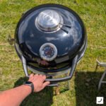 Napoleon Holzkohlegrill Rodeo Kettle Pro 57 cm Set + Abdeckhaube + Anzündkamin und Bürste – Image 10