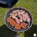 Napoleon Holzkohlegrill Rodeo Kettle Pro 57 cm Set + Abdeckhaube + Anzündkamin und Bürste – Image 9