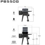 Pit Boss Navigator 550 Pelletgrill – Image 3
